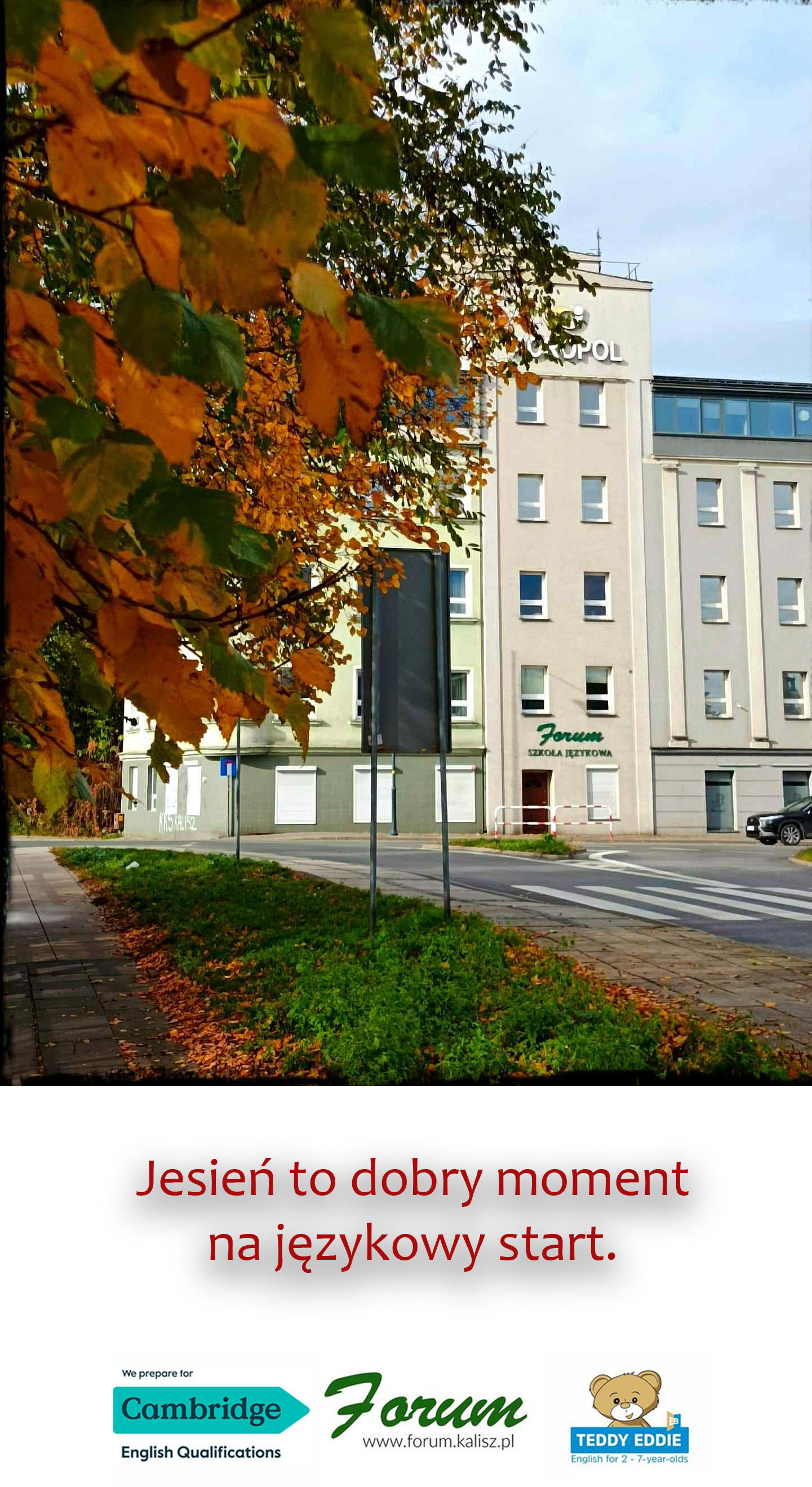 Kalisz - lokalizacja Szkoły Językowej Forum